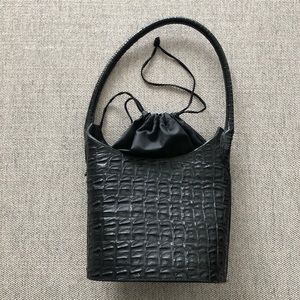 Reformation Vintage Croc Handbag